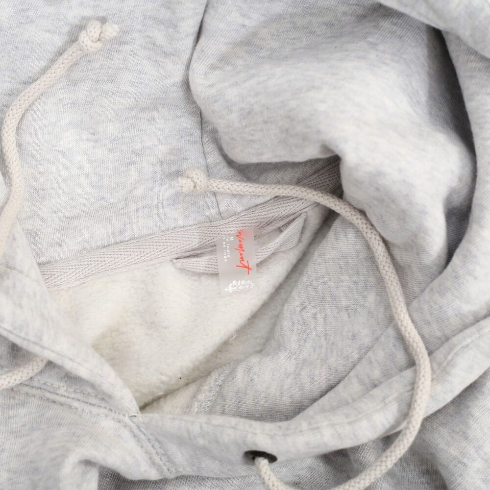 ❤️Free People Fp Movement Undefeated Hoodie Sweatshirt Cropped Top Grey M 286681 - Picture 10 of 10